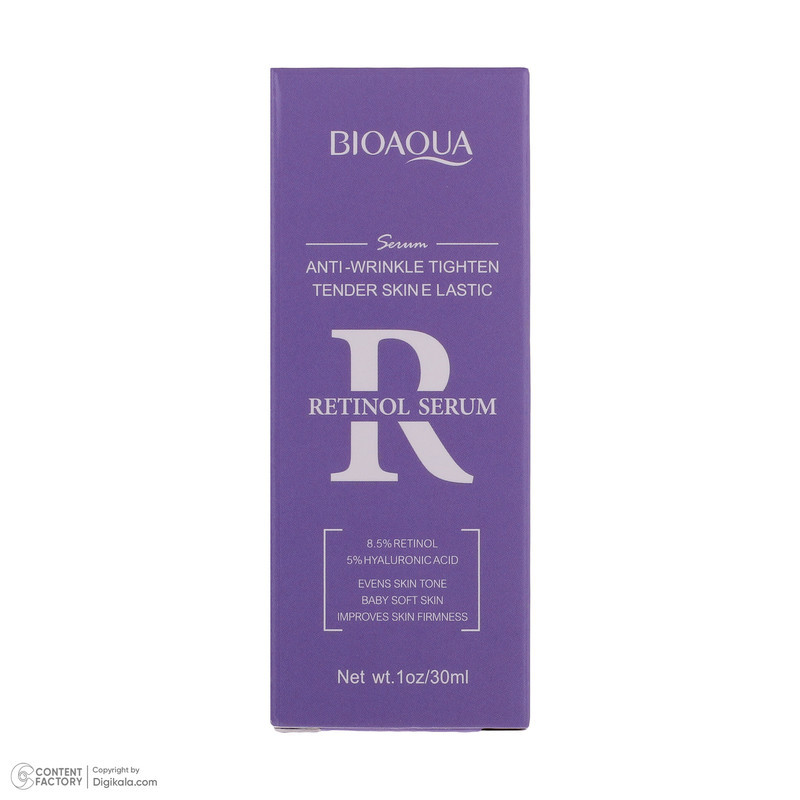 سرم لایه بردار بایو آکوا مدل Retinol حجم 30 میلی لیتر
