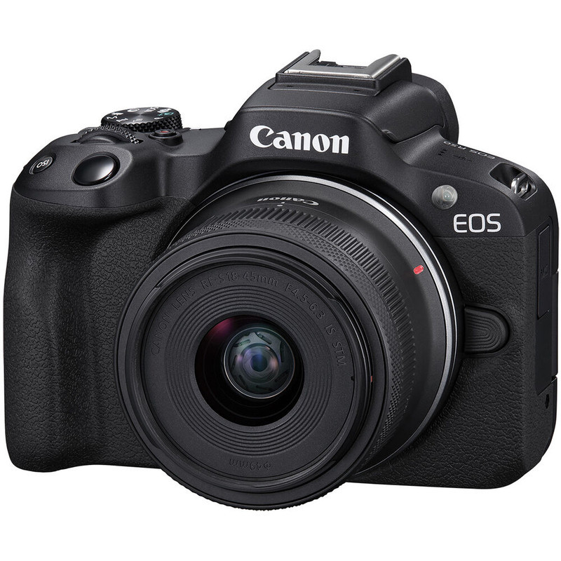 دوربین دیجیتال کانن مدل EOS R50 RF-S 18-45MM