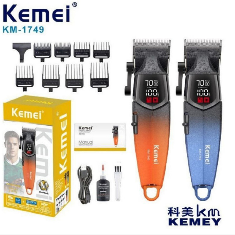 ماشین اصلاح موی سر و صورت شارژی کیمی مدل KM-1749