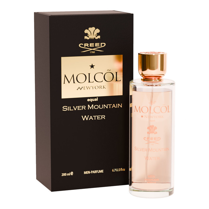 ادو پرفیوم مردانه مولکول نیویورک مدل Creed Silver Mountain Water با رایحه خنک حجم 200 میلی لیتر