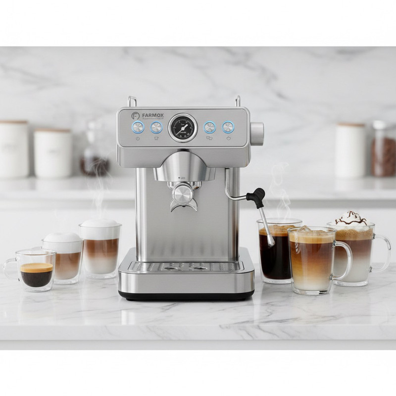 اسپرسو ساز 1600 میلی لیتر فارموکس مدل FX-230