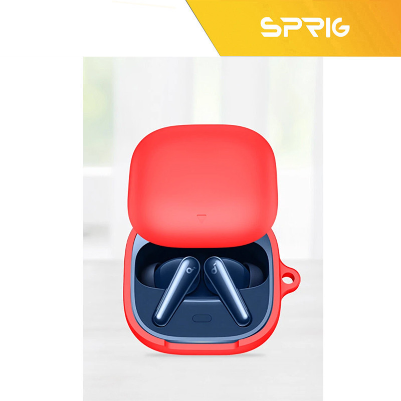 کاور اسپریگ مدل Silicone-SP مناسب برای کیس هدفون بی سیم انکر Soundcore Liberty 5