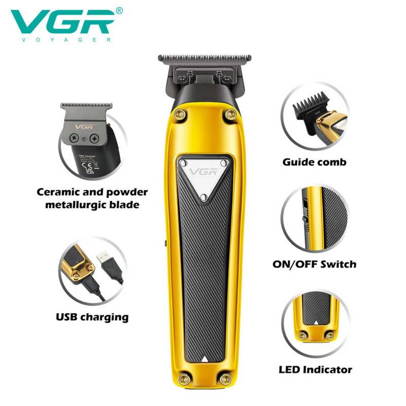ماشین اصلاح موی سر و صورت وی جی ار مدل V-907