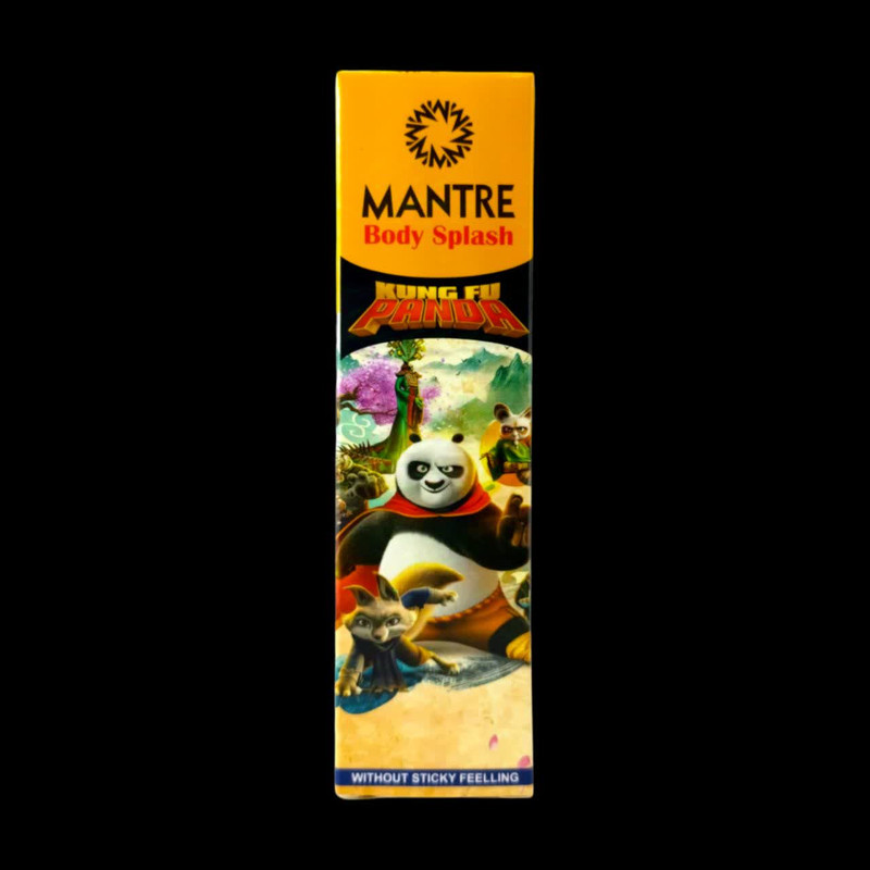 بادی اسپلش کودک مانتره مدل Kung Fu Panda حجم 80 میلی لیتر