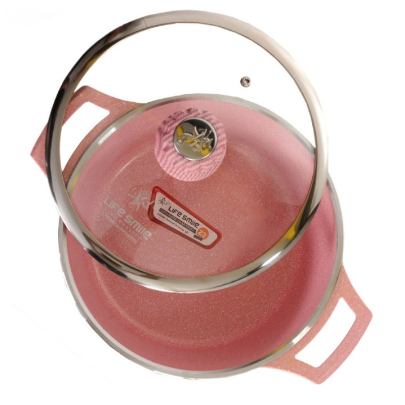 قابلمه لایف اسمایل  مدل FLCM-28P سایز 28