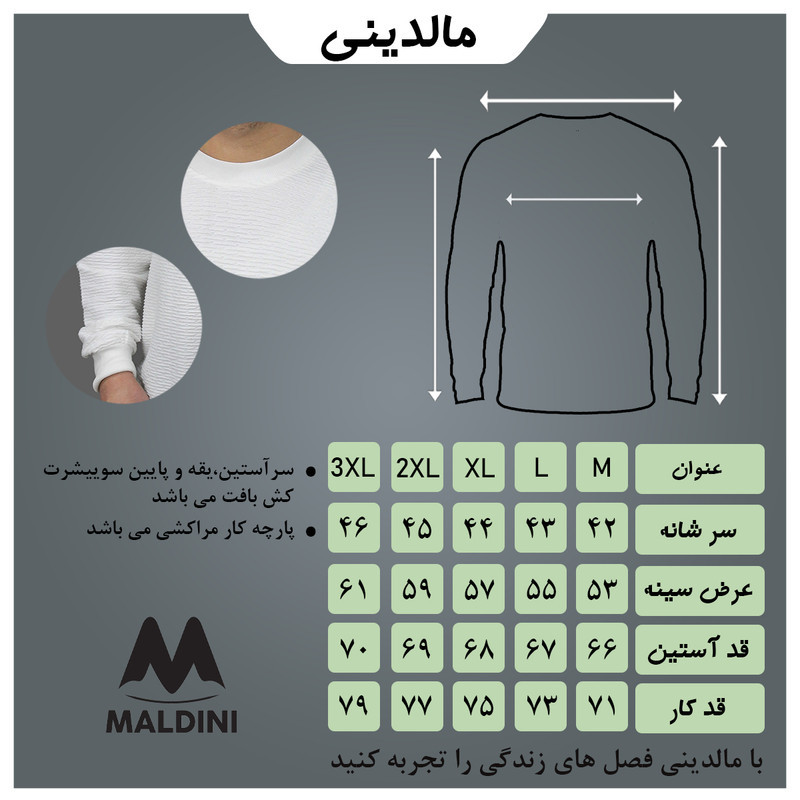 پلیور مردانه مالدینی مدل po-23