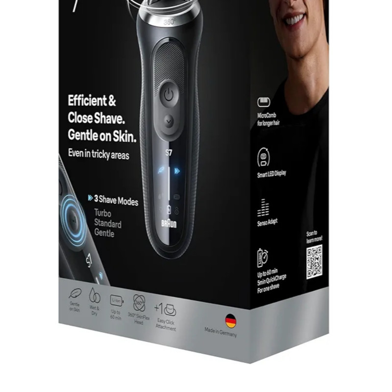 ماشین اصلاح موی صورت شارژی براون مدل series7  72-N4200cs