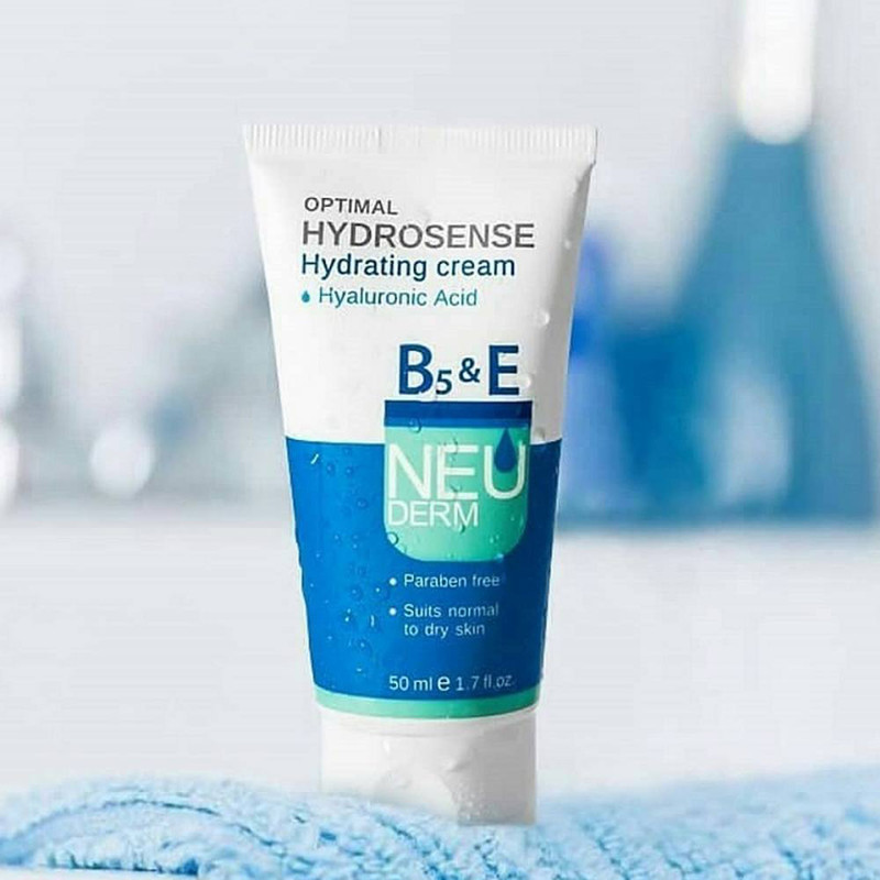 کرم مرطوب‌کننده نئودرم مدل Optimal Hydrosense حجم 50 میلی‌لیتر