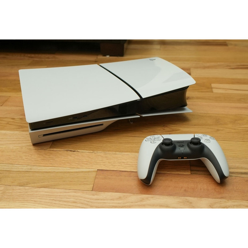 کنسول بازی سونی مدل PlayStation 5 Slim ظرفیت یک ترابایت ریجن 2016A اروپا به همراه دسته اضافی و پایه شارژر