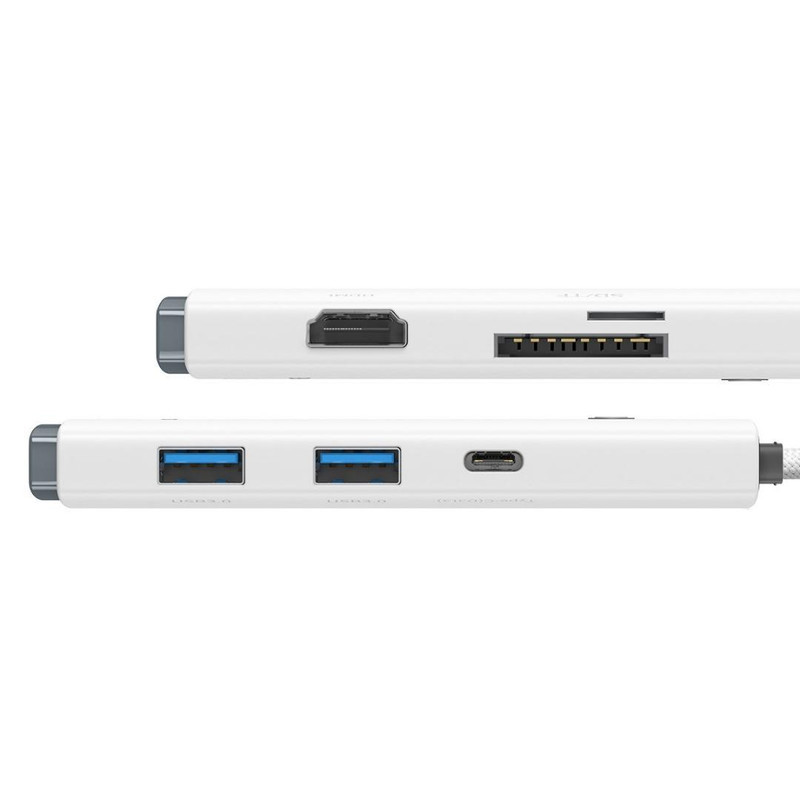 هاب 6 پورت USB-C باسئوس مدل BS-OH019