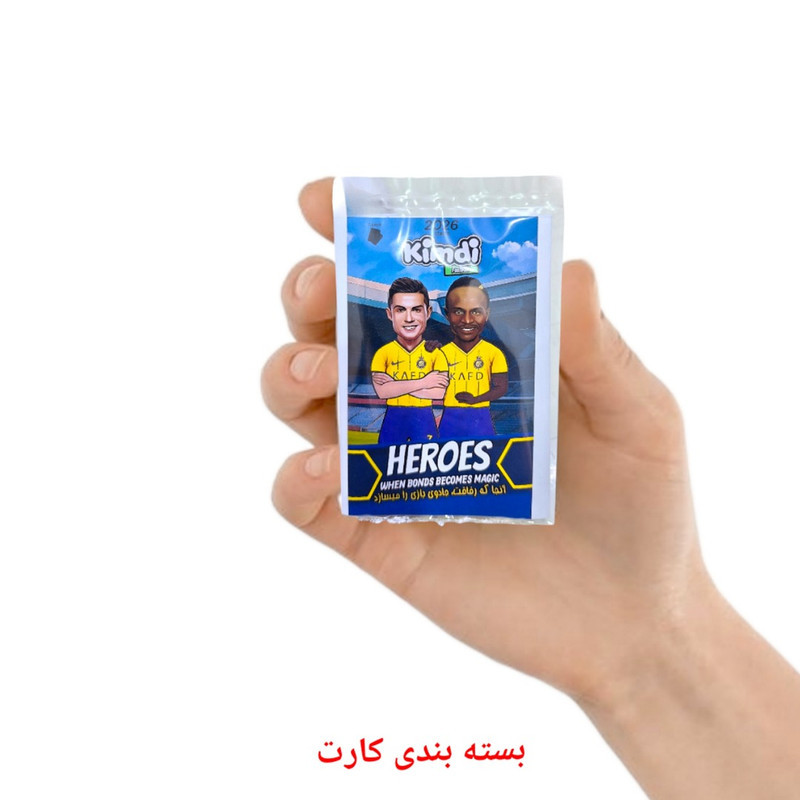 اسباب بازی شانسی کیمدی مدل رونالدو 2026 کمیک کد k1