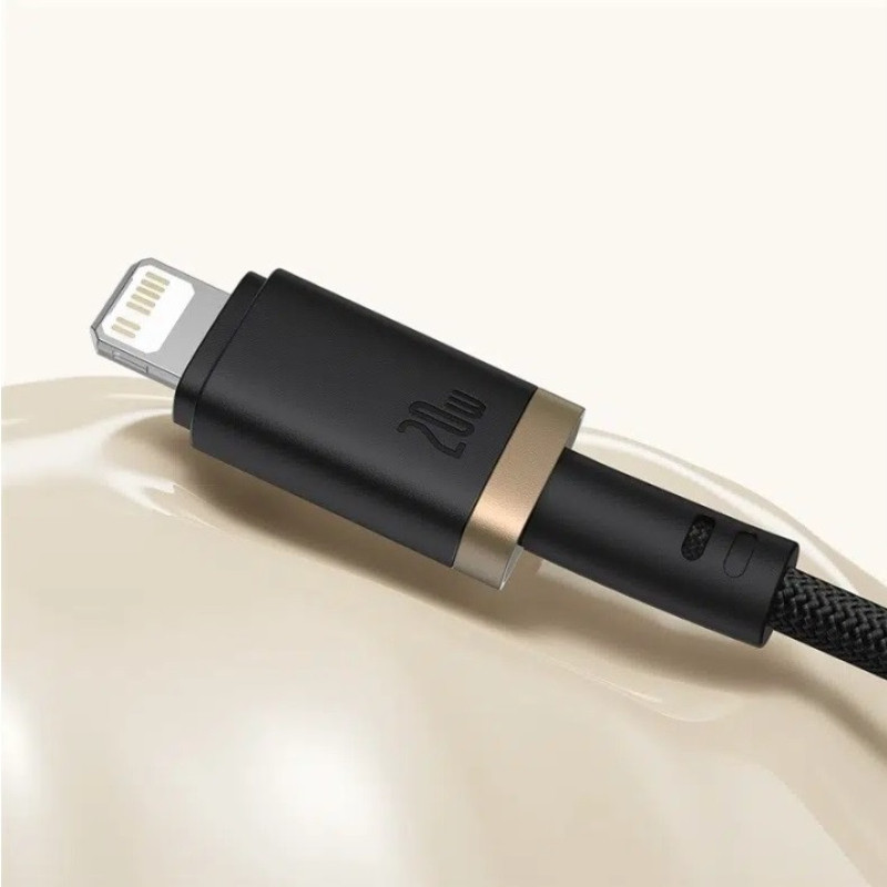 کابل تبدیل USB-C به لایتنینگ بیسوس مدل Dura Series 20W طول 1 متر
