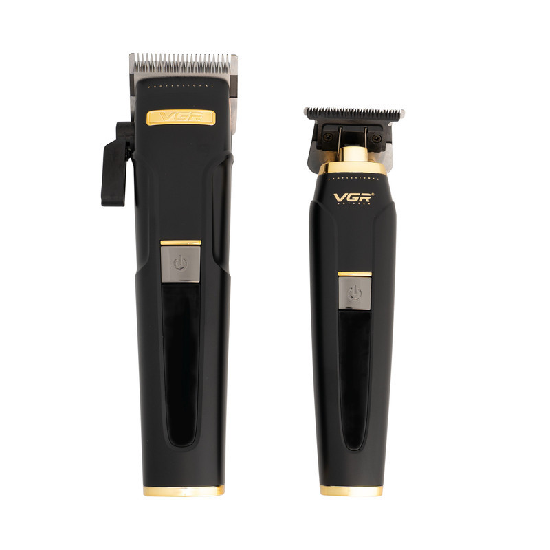 ست ماشین اصلاح موی سر و صورت وی جی ار مدل V-694 بسته 2 عددی