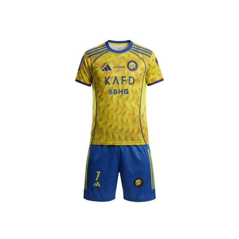 ست تی‌شرت و شلوارک ورزشی مردانه مدل النصر طرح رونالدو 2026