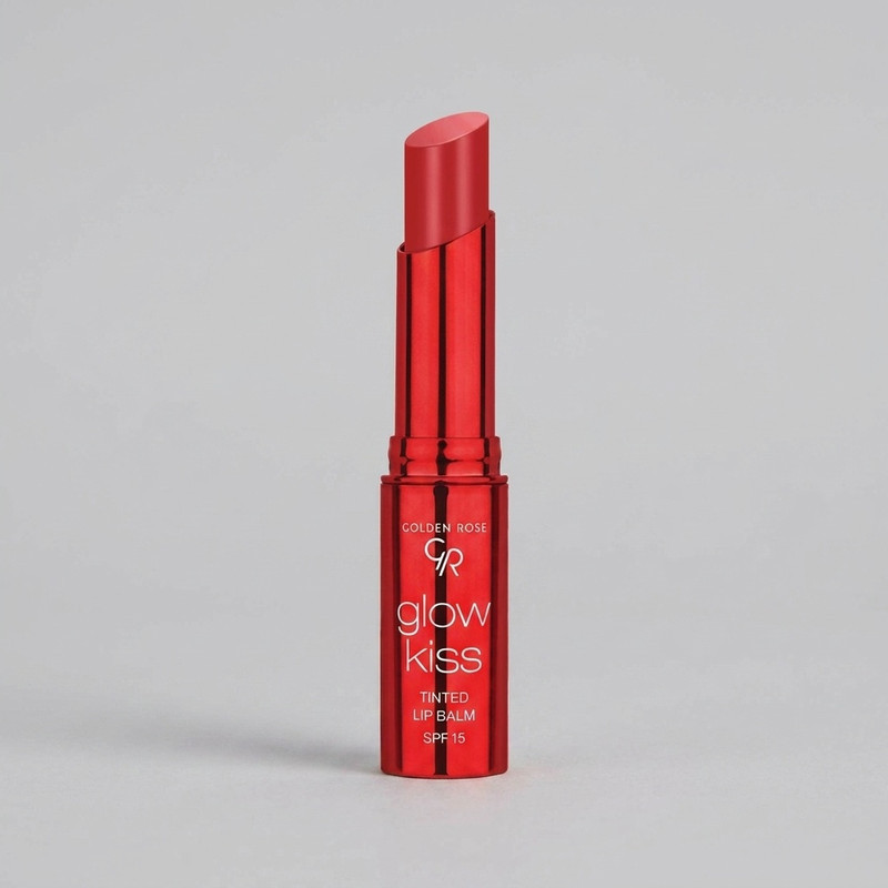 بالم لب تینت گلدن رز مدل TINTED شماره 05 بافت نرم و سبک، ماندگاری بالا، حاوی ویتامین E و SPF 15، محافظت از لب در برابر آفتاب و ایجاد شاین طبیعی