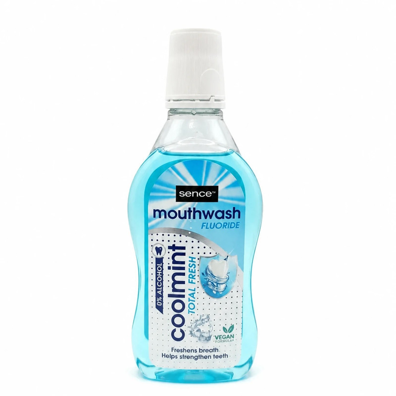 دهان شویه سنس مدل COOLMINT حجم 500 میلی لیتر