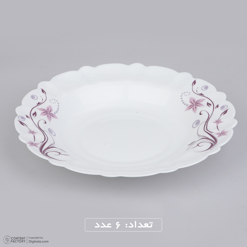 سرویس غذاخوری 25 پارچه آیروپال طرح مارال