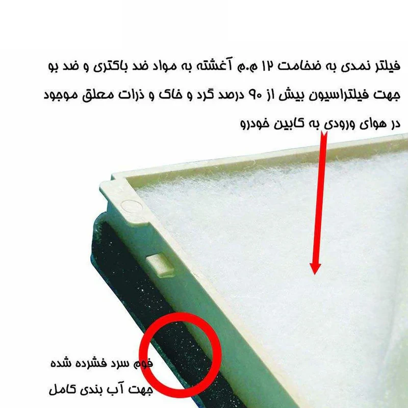 فیلتر روغن خودرو بهسان فیلتر مدل LF5 Plus مناسب برای پژو 405 به همراه فیلتر هوا و فیلتر سوخت و فیلتر کابین