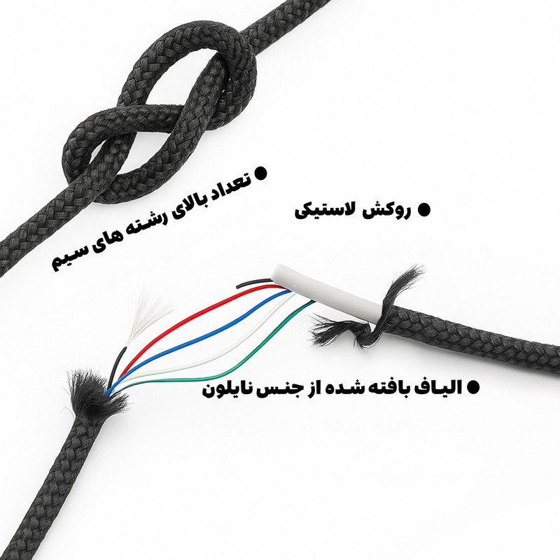 کابل USB-C بیاند مدل BCC-402KF CHARGE طول 2 متر