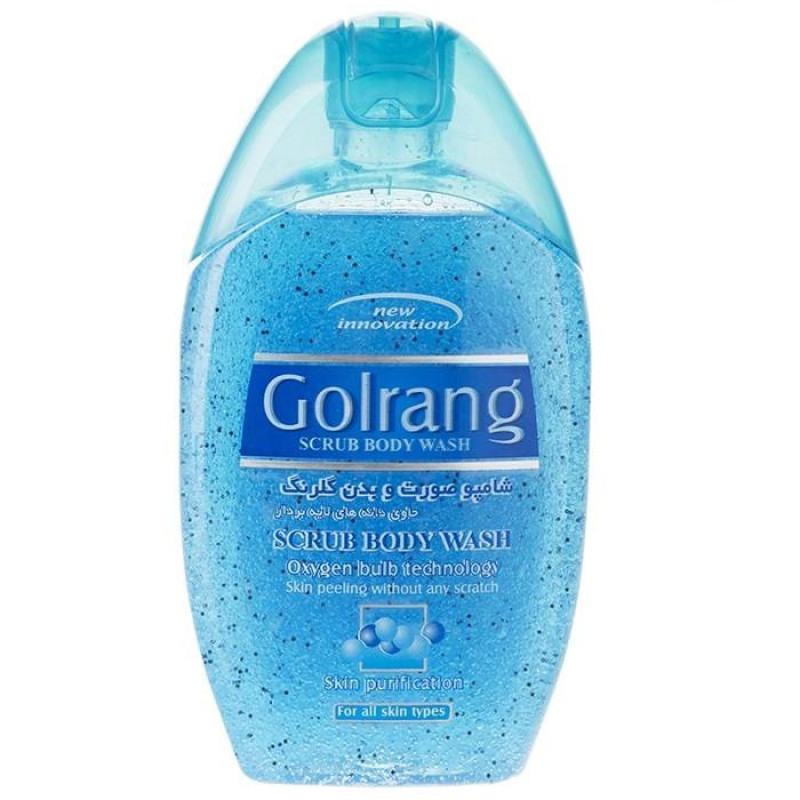 شامپو صورت و بدن گلرنگ مدل Scrub حجم 280 میلی لیتر بسته 3 عددی