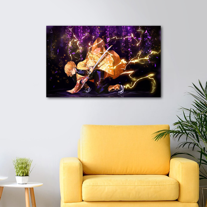 تابلو شاسی عرش مدل انیمه شیطان کش Demon Slayer کد As2565