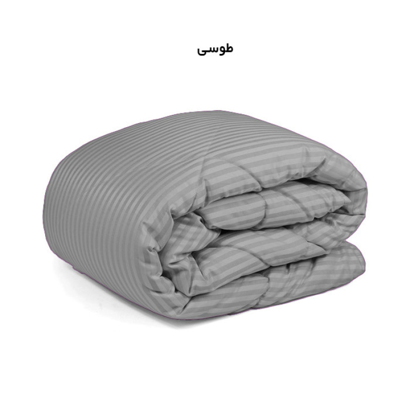 روکش لحاف چیداری مدل هتلی دو نفره سایز 220x200 سانتی متر
