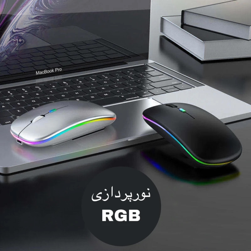 ماوس بی سیم مدل 2.4G+B TYPE C