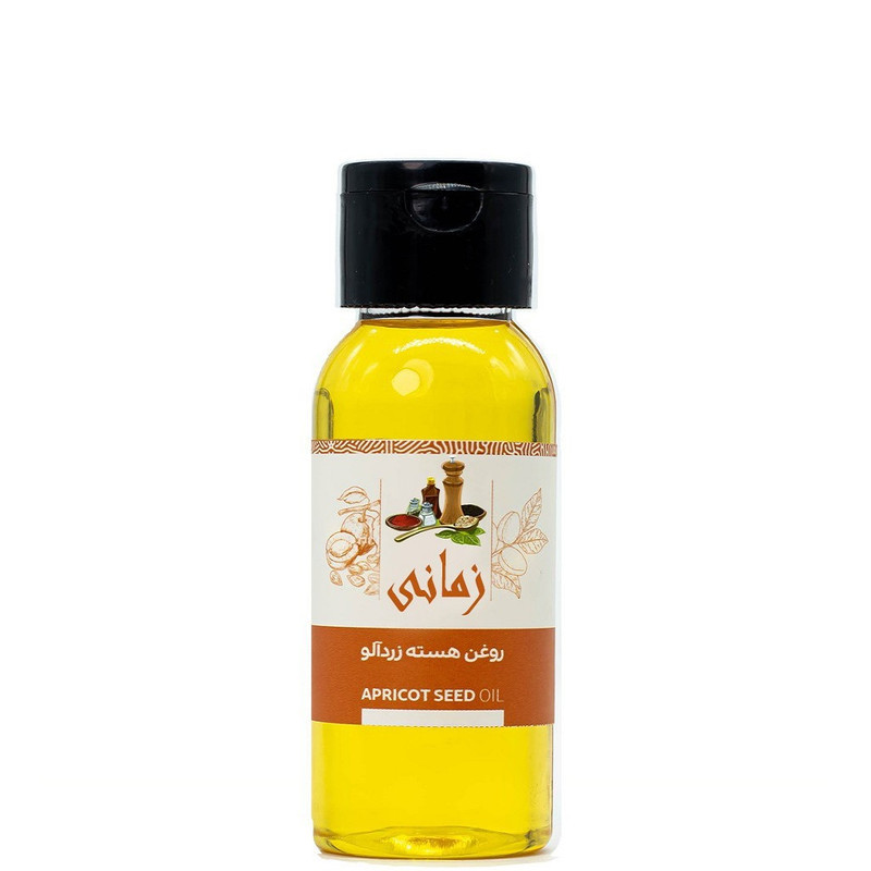 روغن هسته زردآلو زمانی مدل پرس سرد - 500 میلی لیتر