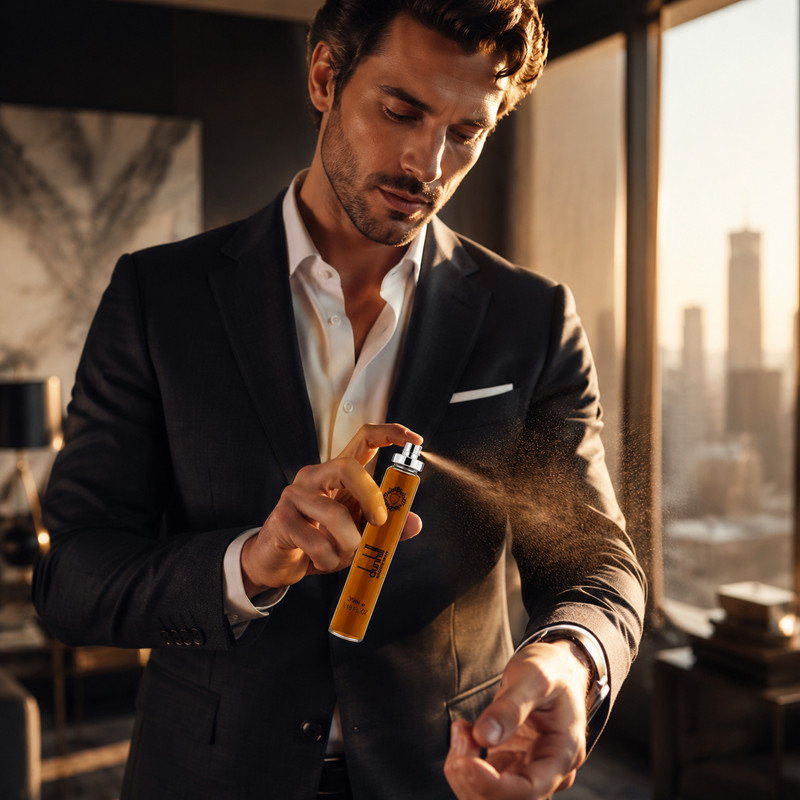 ادو پرفیوم مردانه هارلینگن مدل Dunhill Brown با رایحه گرم و شیرین حجم 35 میلی لیتر