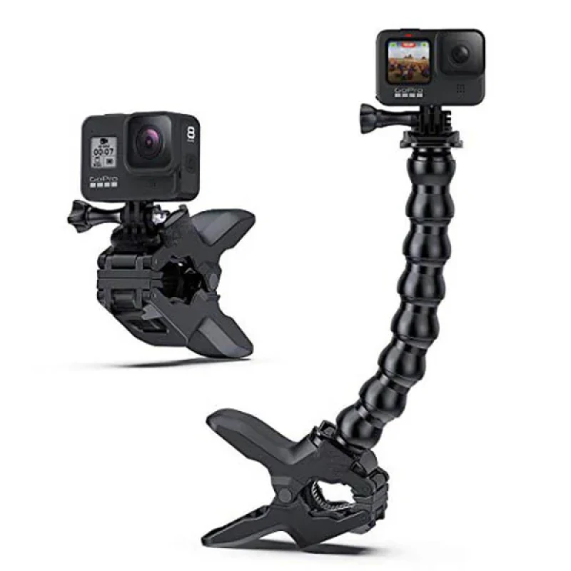 پایه نگهدارنده دوربین مدل Gooseneck Clamp مناسب برای دوربین ورزشی گوپرو