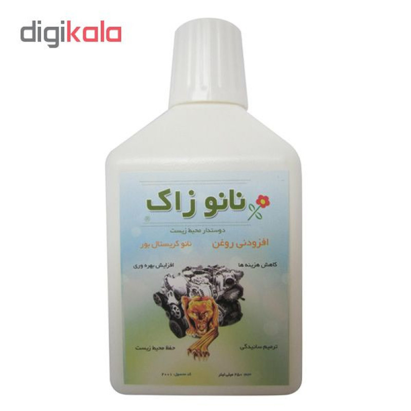 مکمل روغن موتور نانو زاک کد Z 2001 حجم 250 میلی لیتر