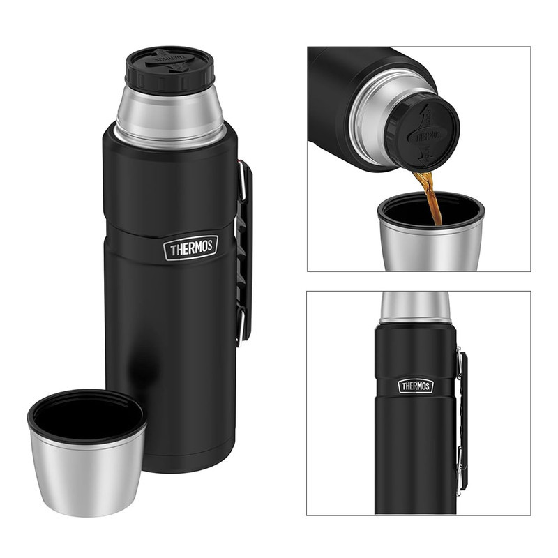 فلاسک ترموس مدل KING BEVERAGE BOTTLE کد G2025 گنجایش 1.2 لیتر