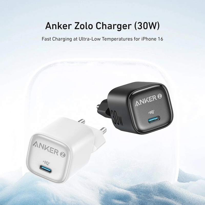 شارژر دیواری 30 وات انکر مدل Zolo A2698 EU