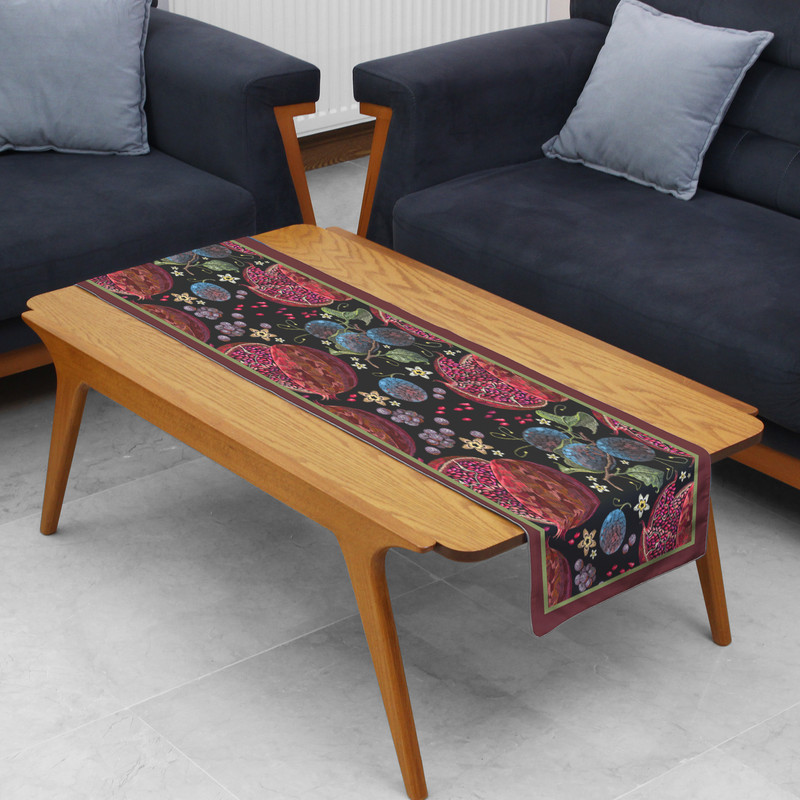 رانر ریحانلوکس مدل انار یلدا RH126 سایز 145x45 سانتی‌متر