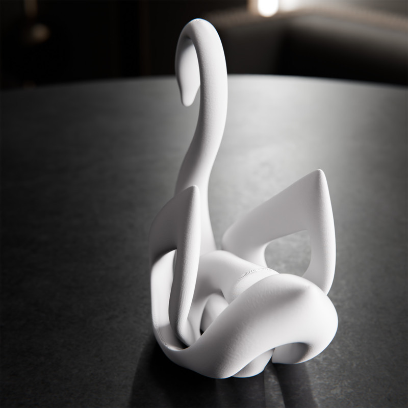 مجسمه مدل Swan