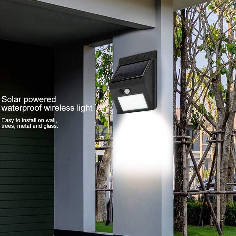 لامپ خورشیدی مدل Solar Sensor Wall Light کد 30Lamp