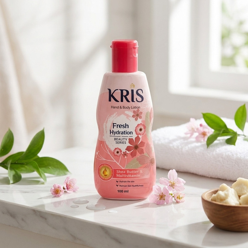 لوسیون بدن کریس مدل Fresh  p مناسب برای انواع پوست حجم 100 میلی لیتر