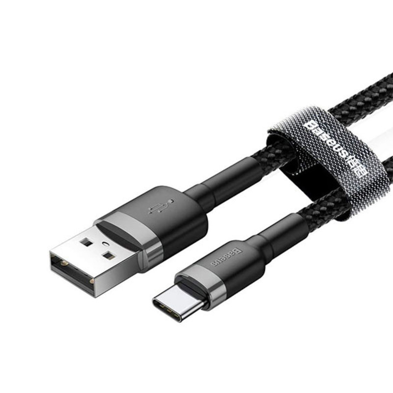 کابل تبدیل USB به USB-C باسئوس مدل CAFULE CATKLF-BG1 طول 1 متر