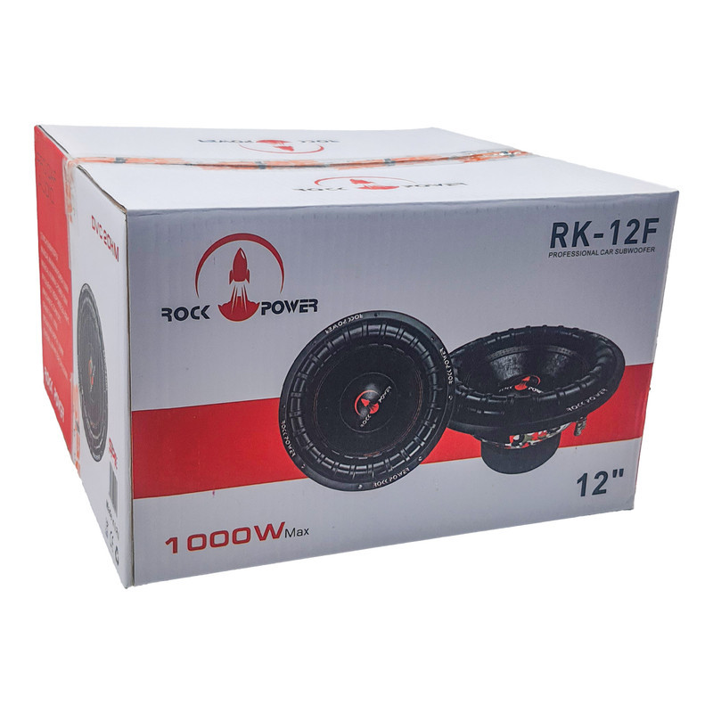 ساب ووفر پشت خودرو راک پاور مدل RK-12 F سایز 12 اینچ