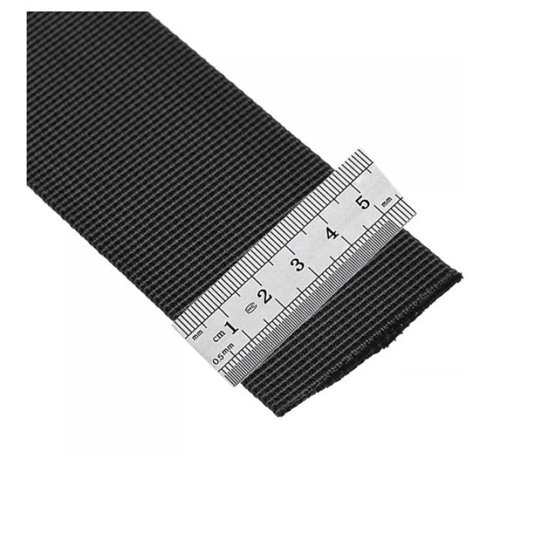 سگک کوله پشتی مدل قفل خرچنگی 5cm به همراه بندگیر و نوار مجموعه 5 عددی