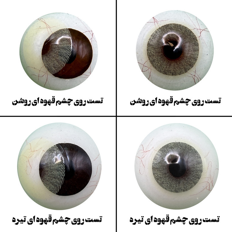 لنز چشم هرا مدل 19 سالانه کد SBA130 رنگ سبز روشن بدون دور