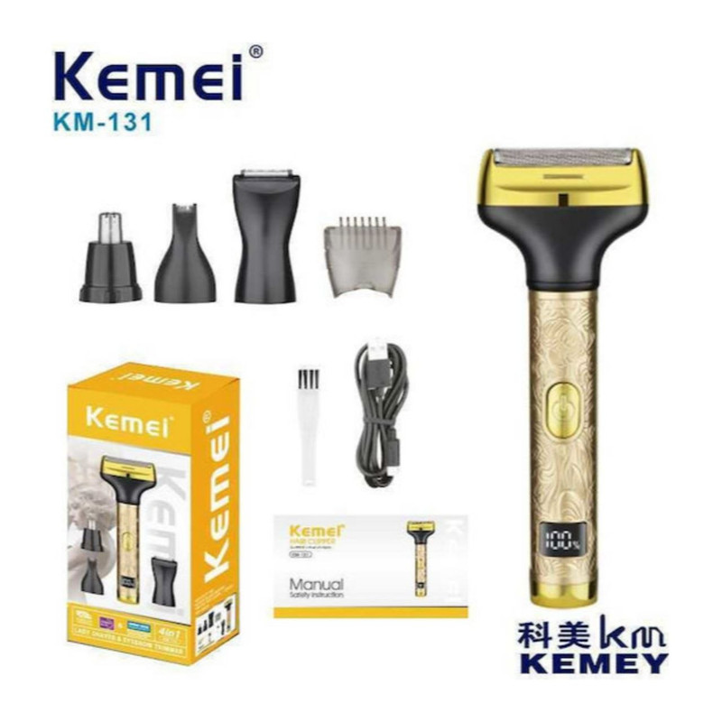 ماشین اصلاح موی سر و صورت شارژی کیمی مدل KM-131 4in1