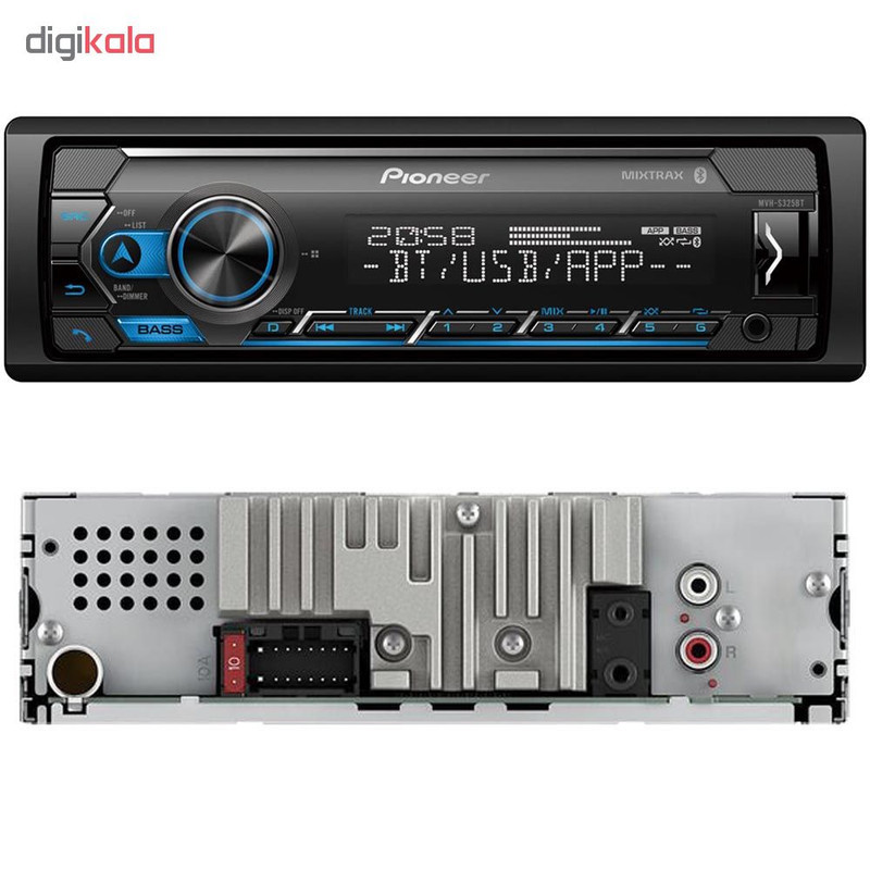 پخش کننده خودرو پایونیر مدل MVH-S325BT