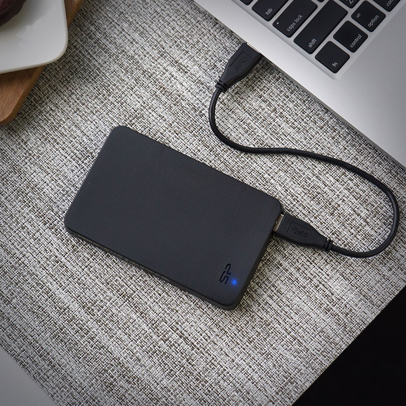 هارد اکسترنال سیلیکون پاور مدل Stream S05 ظرفیت دو ترابایت دارای رابط USB Type-A 3.2
