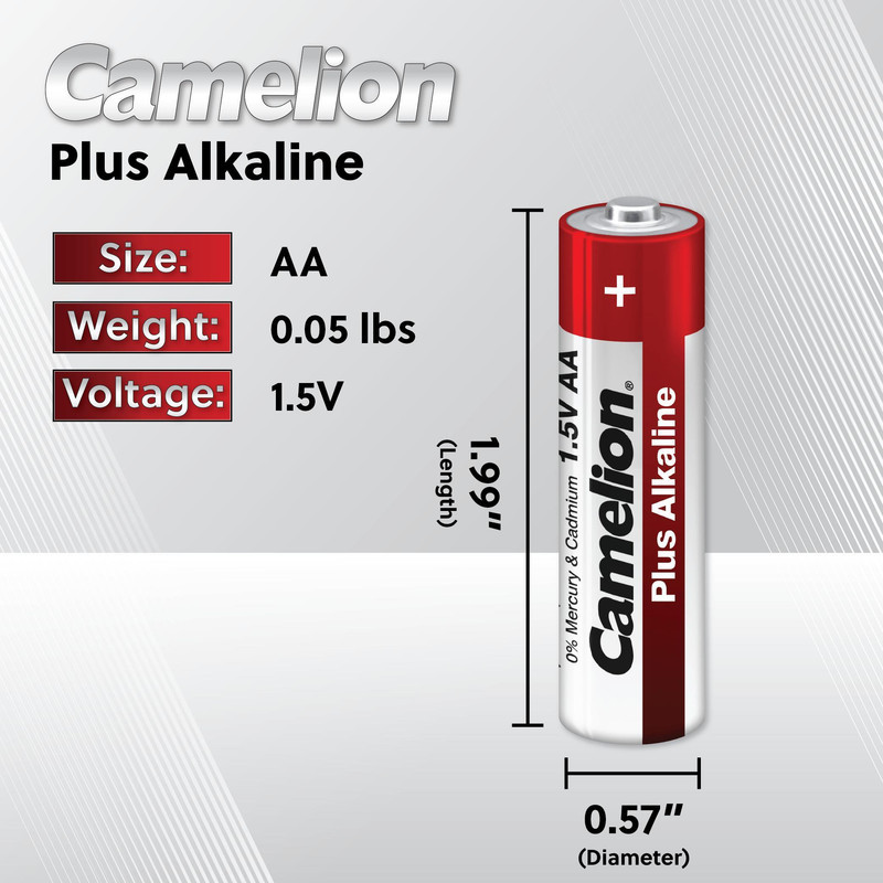 باتری قلمی کملیون مدل Plus Alkaline بسته 4 عددی