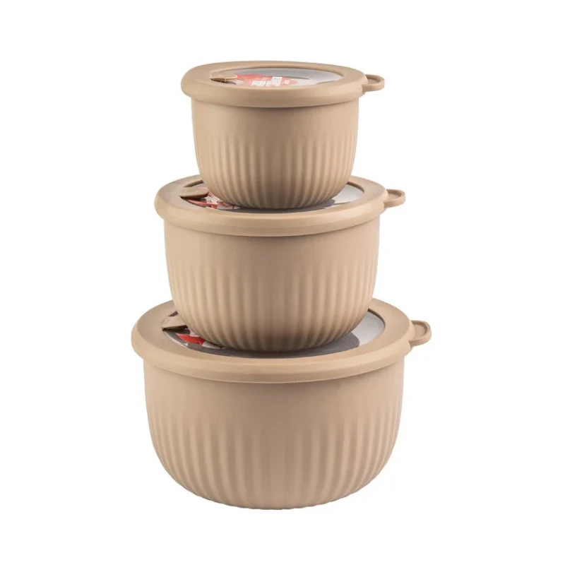 کاسه لیمون مدل درب دار  کد HS2223 مجموعه 3 عددی