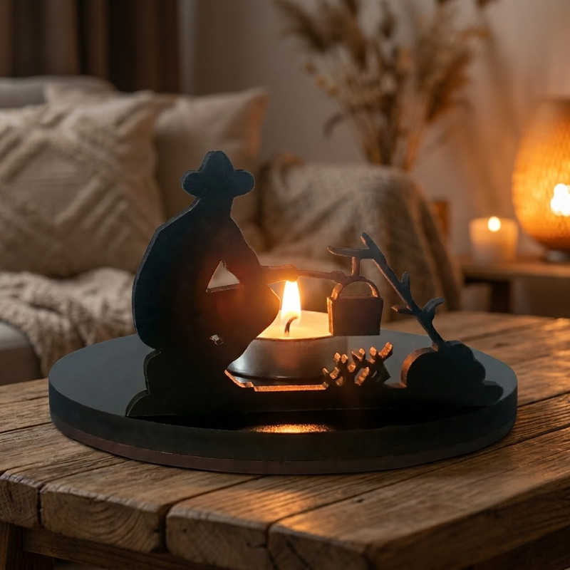 جاشمعی باروچین مدل شب صحرا