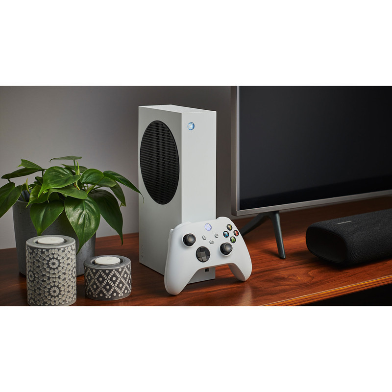 کنسول بازی مایکروسافت مدل Xbox Series S ظرفیت 512 گیگابایت به همراه دسته اضافی