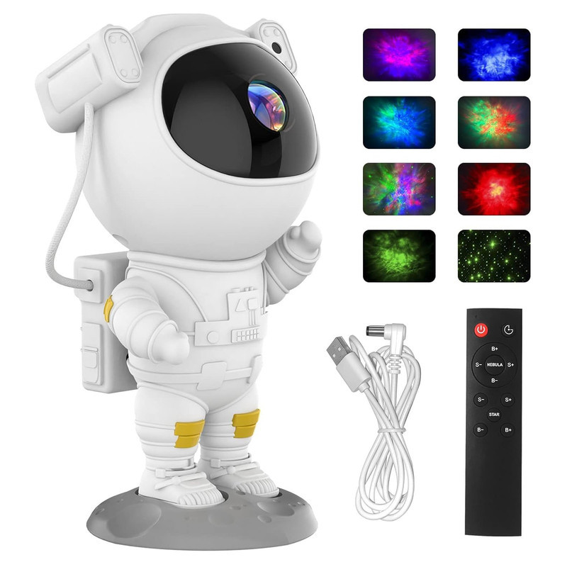 چراغ خواب مدل کنترلی کهکشانی Astronaut  کد 298