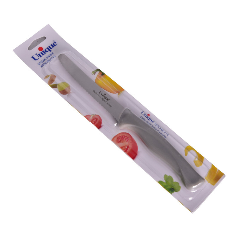 چاقو آشپزخانه یونیک مدل اره ای گرد کد 5515